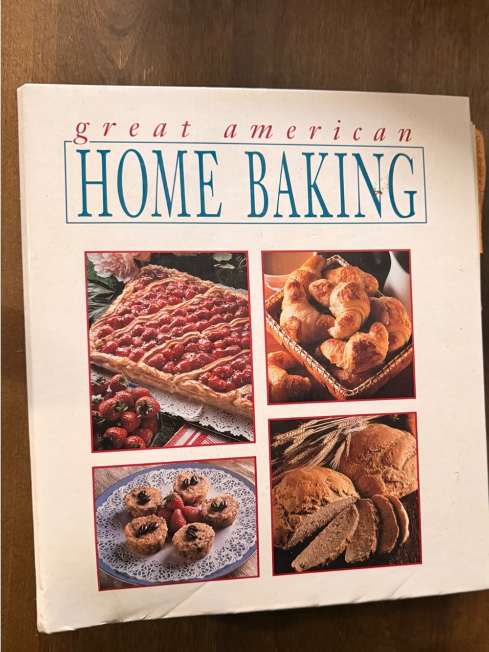 Great American Home Baking Cookbook Recipe Binder